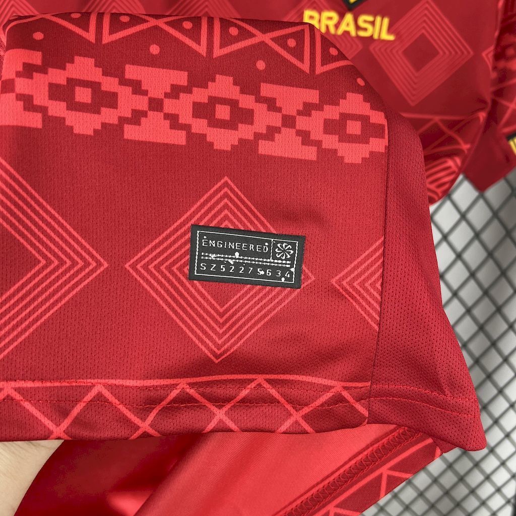 Brazil Red Jordan 25-26