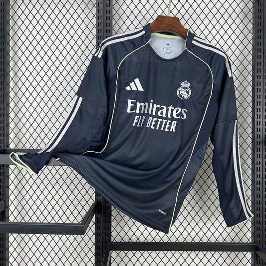 Real Madrid Away Long Sleeve 25-26