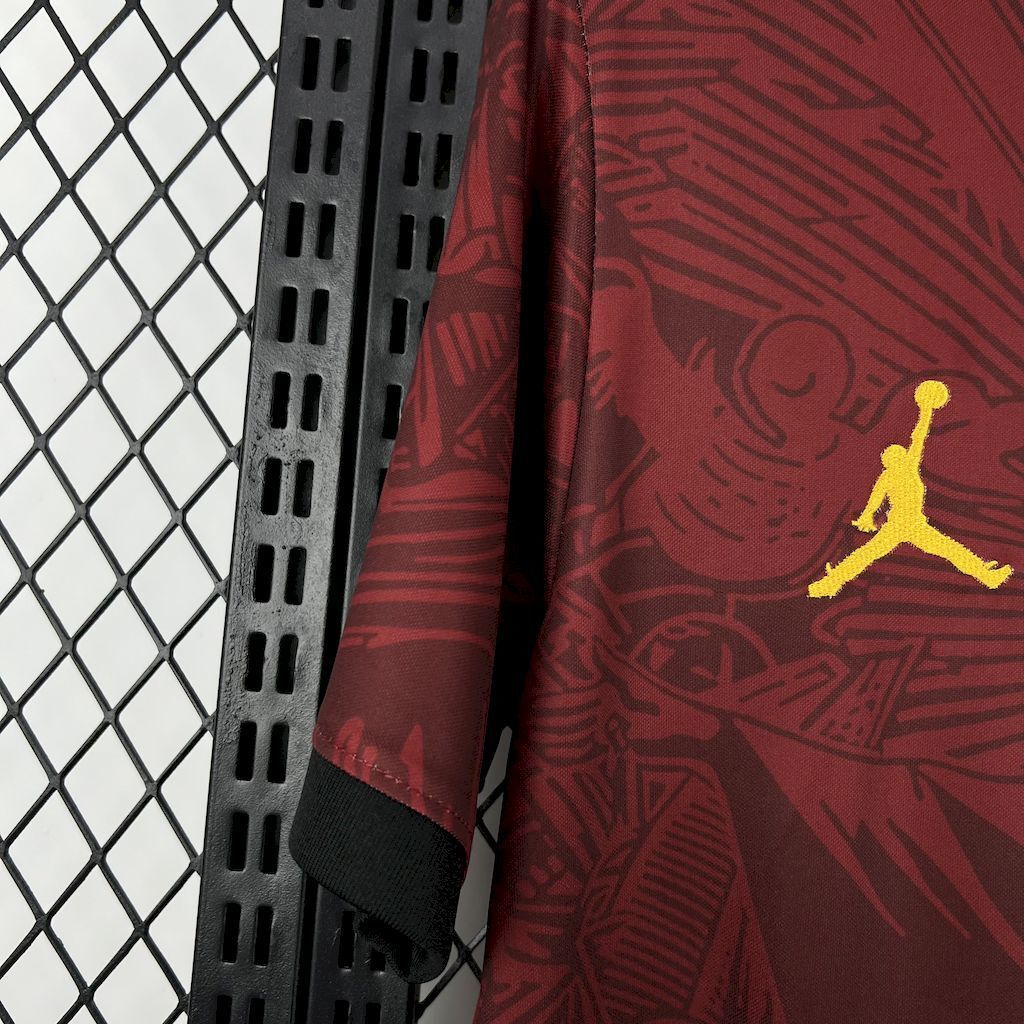 Brazil Black Maroon Jordan 25-26