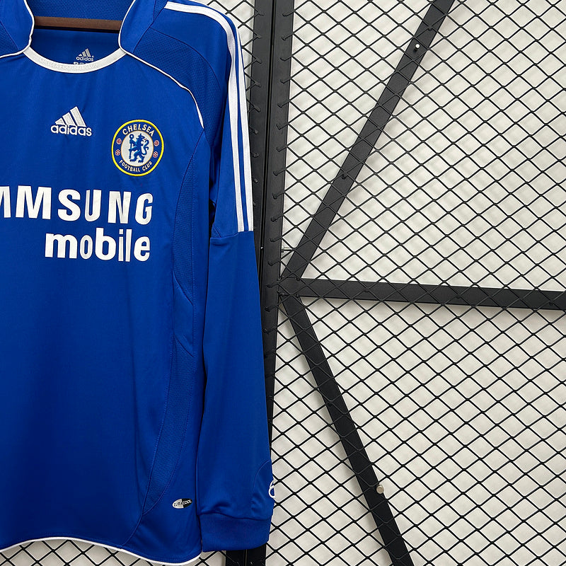 Retro Chelsea Home Long Sleeve 06-07