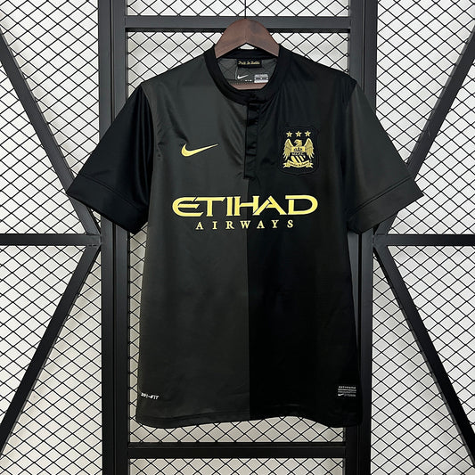 Retro Manchester City Away Black 13-14