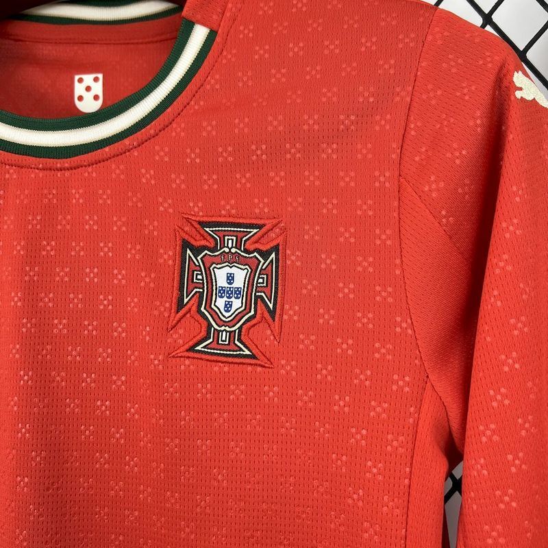 Kids Portugal Home Long Sleeve 25-26