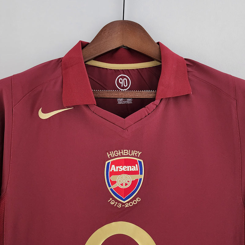 Retro Arsenal Home Long Sleeve 05-06
