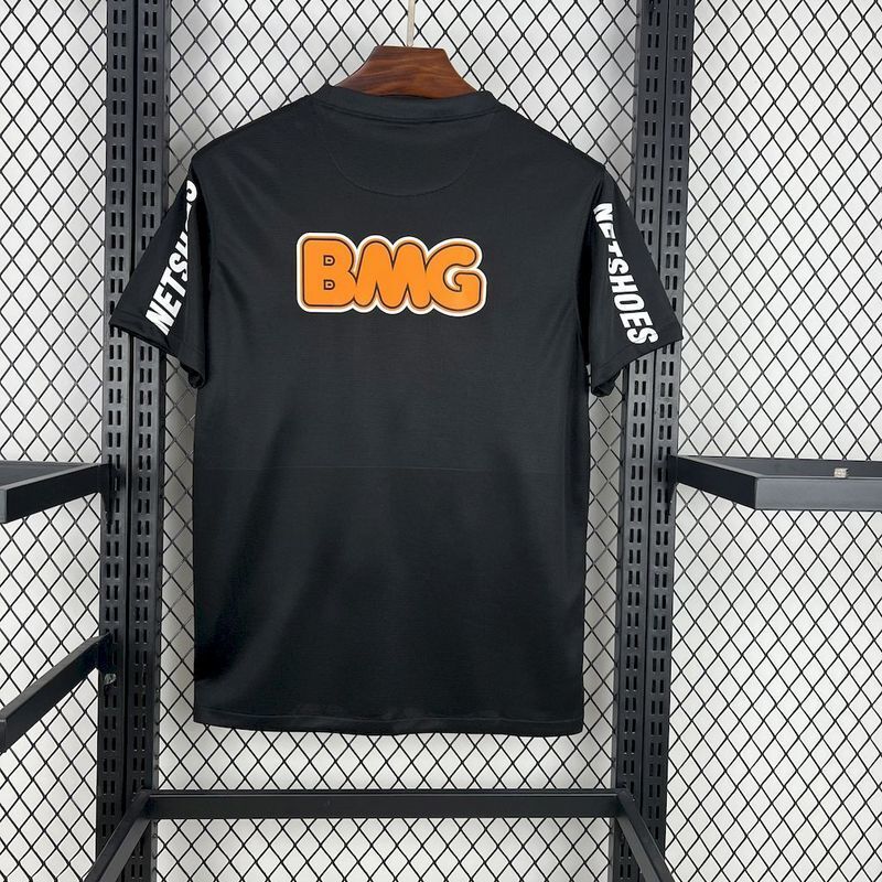 Retro Santos Away Black 11-12