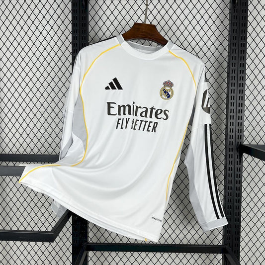Real Madrid Home Long Sleeve 25-26