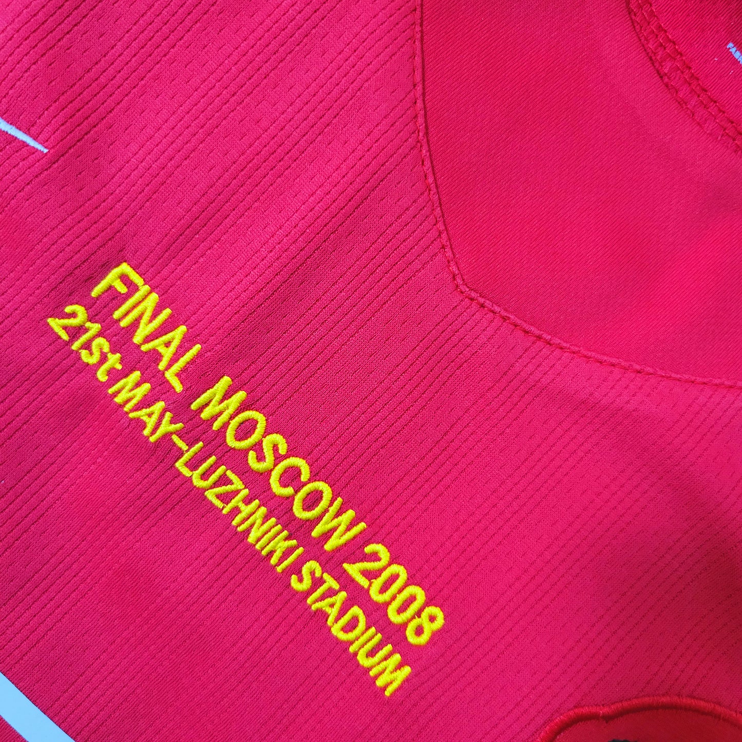 Retro Manchester United Home CL FINAL 08-09