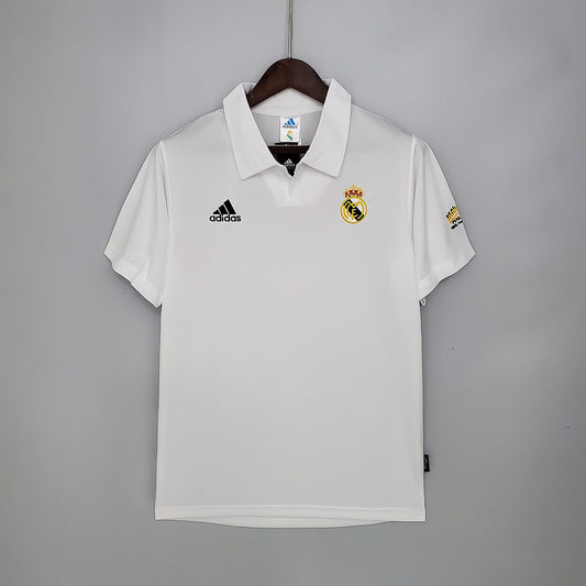 Retro Real Madrid Home CL 02-03