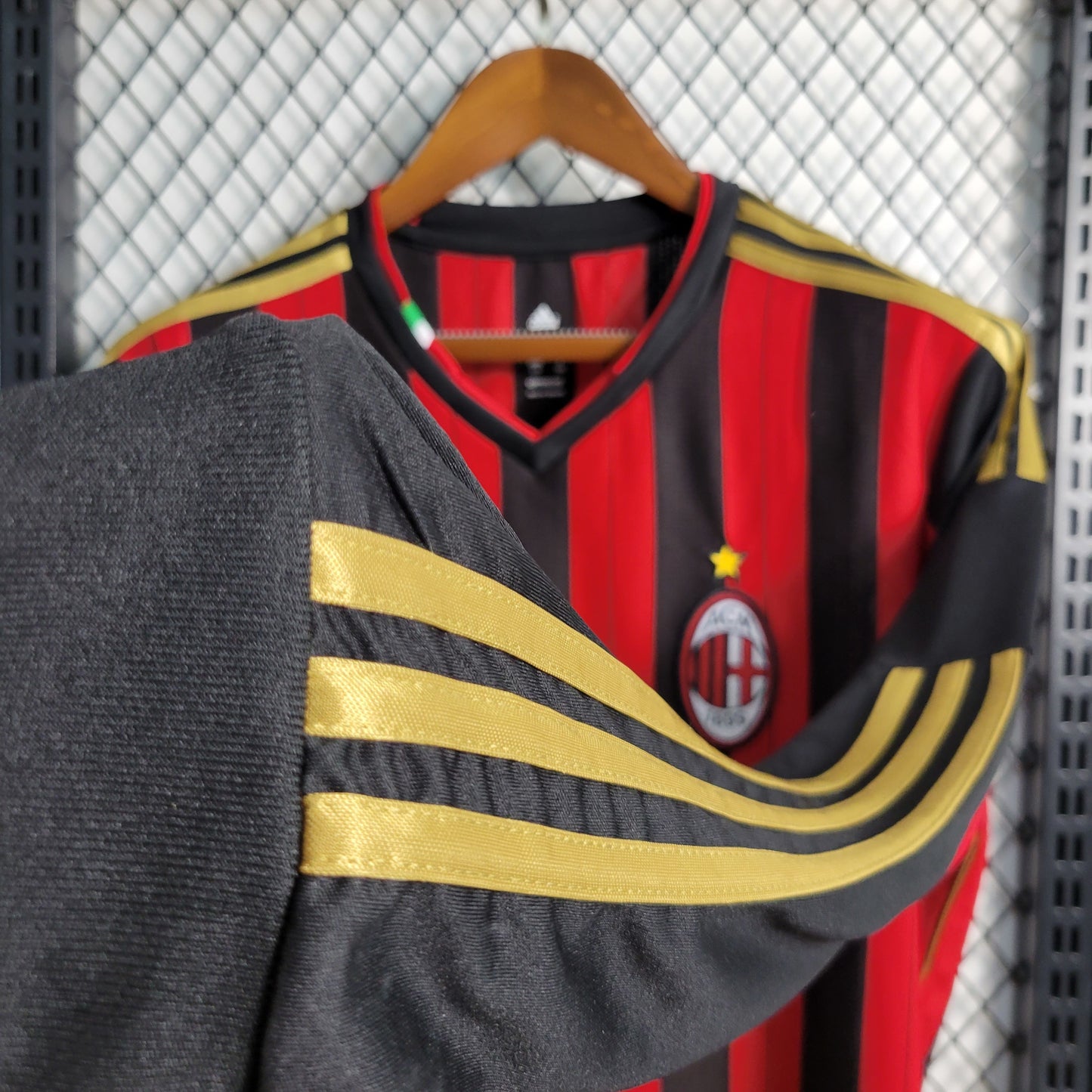Retro AC Milan Home Long Sleeve 13-14