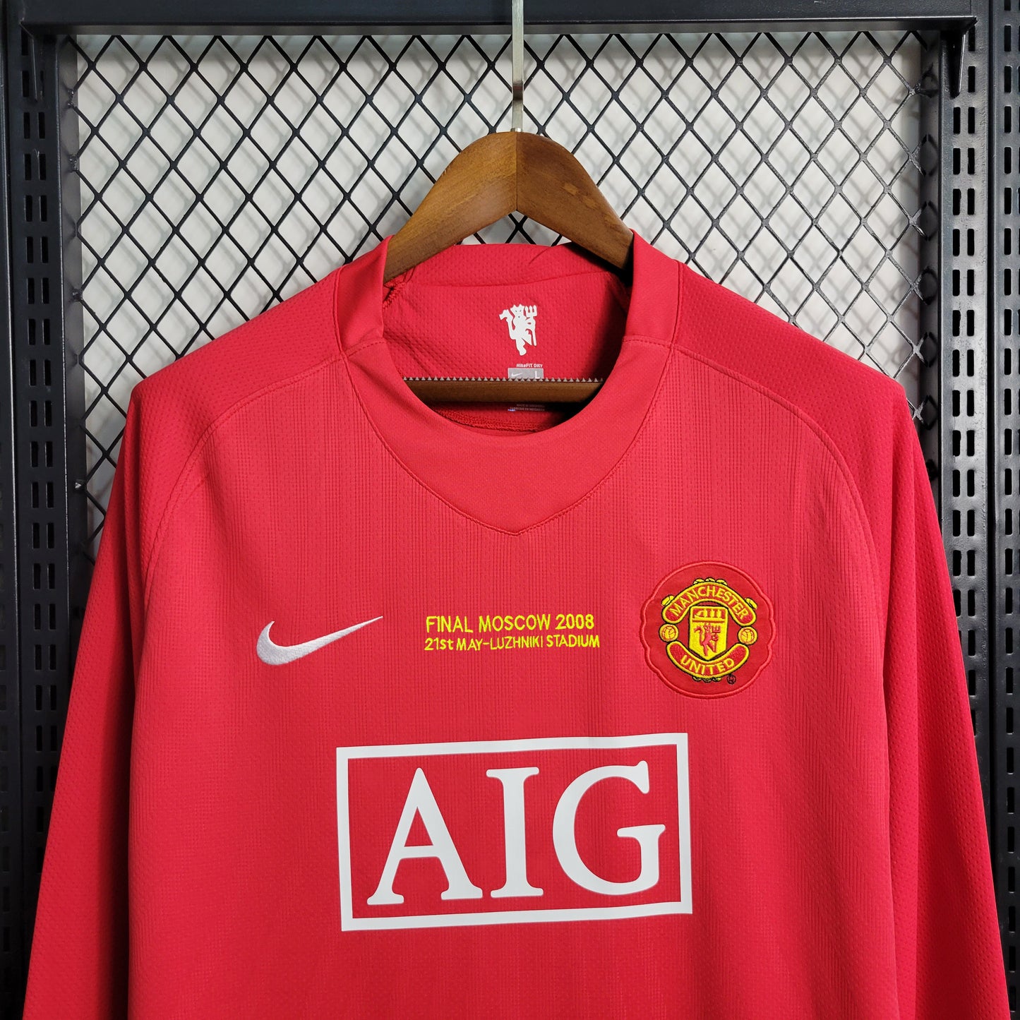 Retro Manchester United Home CL FINAL 08-09