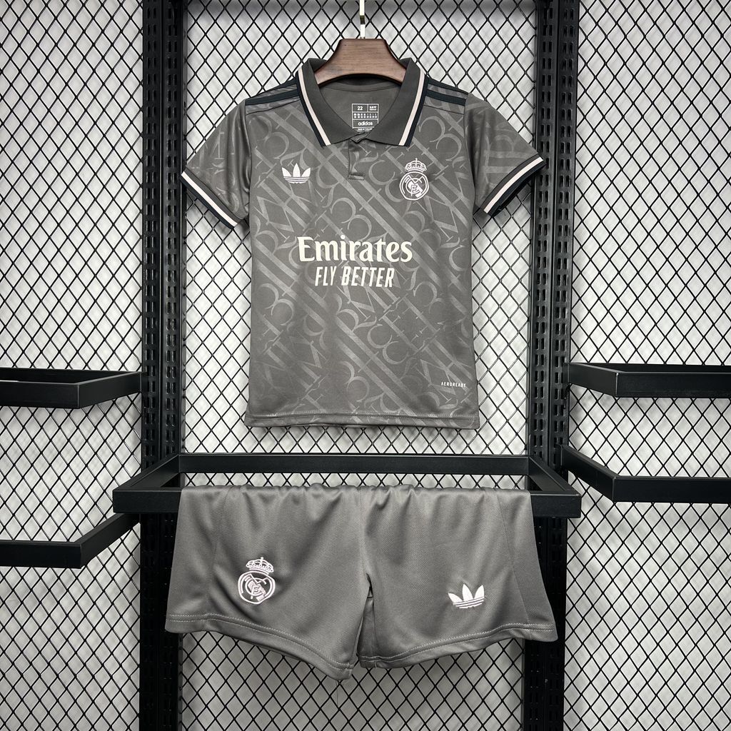 Kids Real Madrid Third Away 24-25