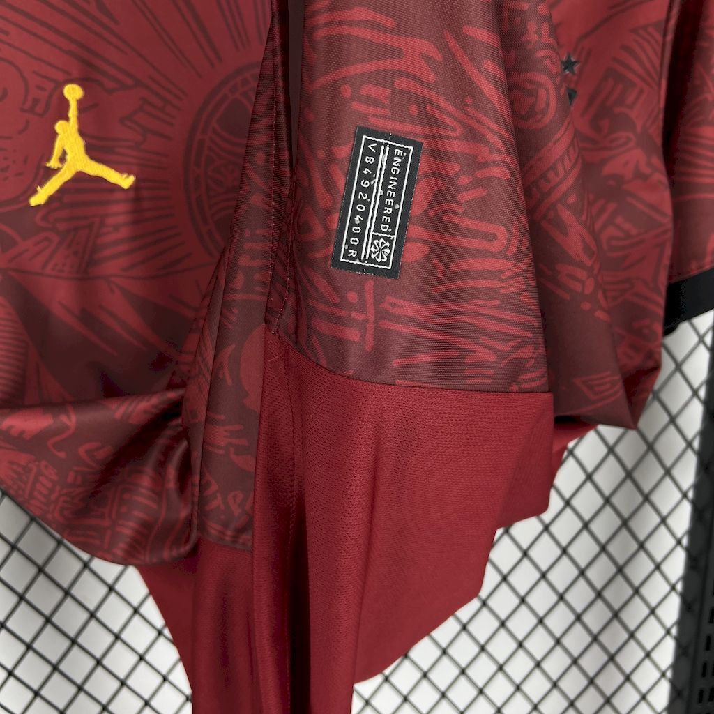 Brazil Black Maroon Jordan 25-26