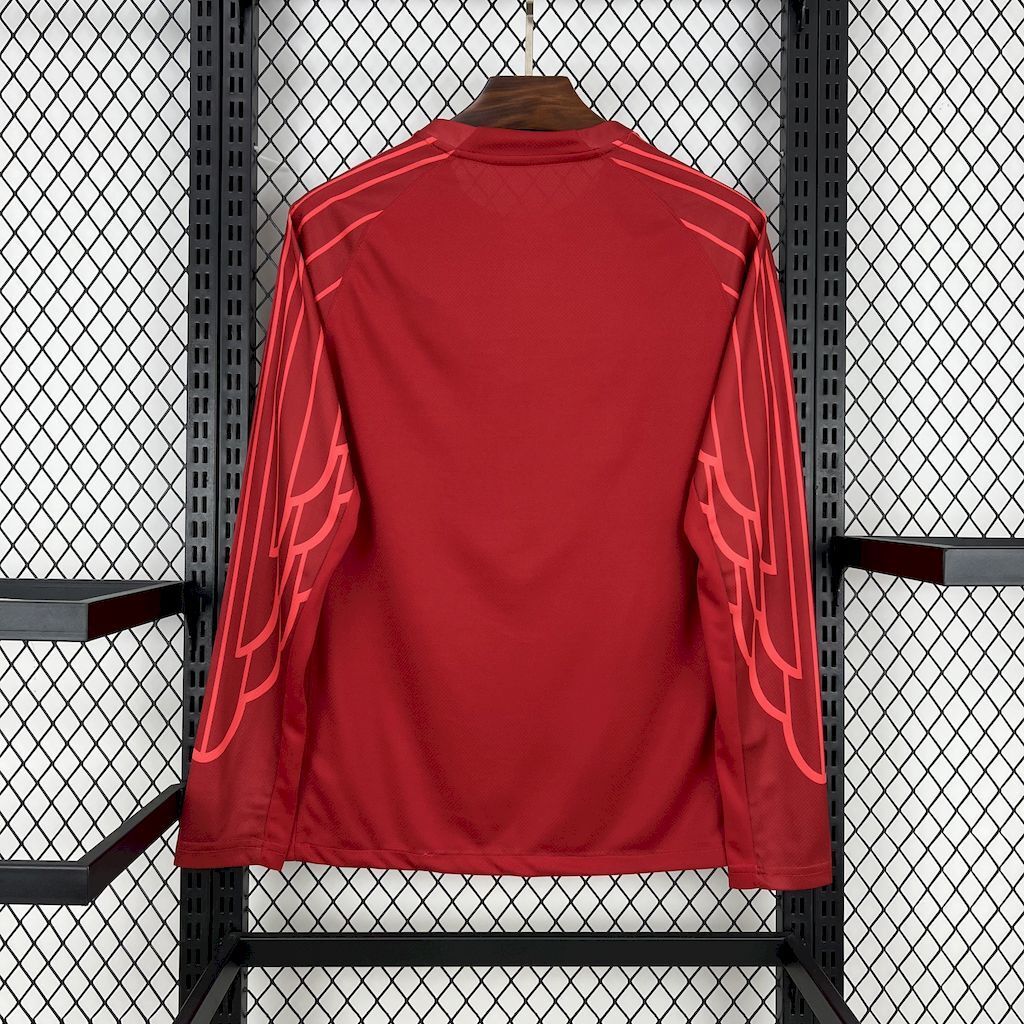 PSG Fourth Away Red Long Sleeve 24-25