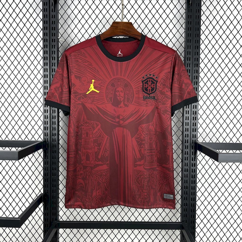 Brazil Black Maroon Jordan 25-26