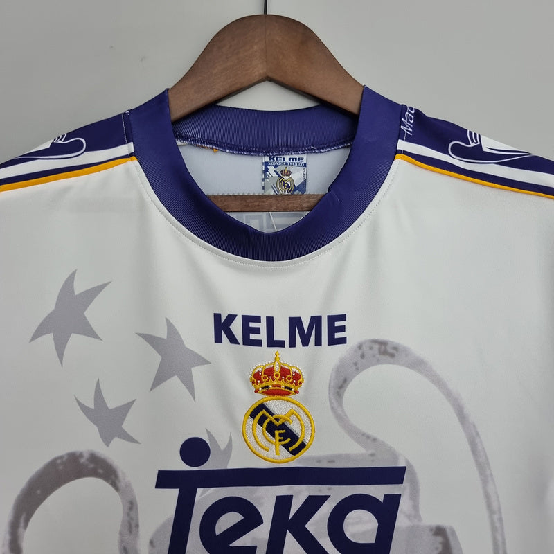 Retro Real Madrid Home CL 97-98