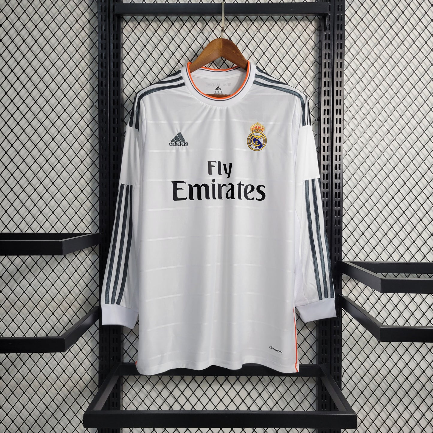 Retro Real Madrid Home Long Sleeve 12-13