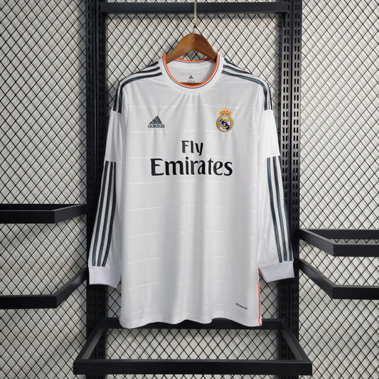 Retro Real Madrid Home Long Sleeve 12-13