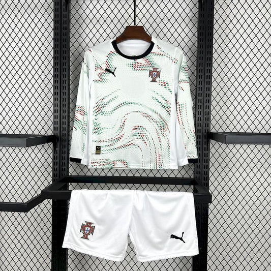 Kids Portugal Away Long Sleeve 25-26