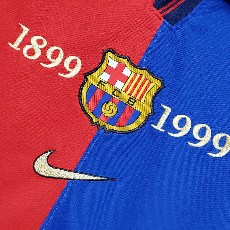 Retro FC Barcelona Home 100th Anniversary
