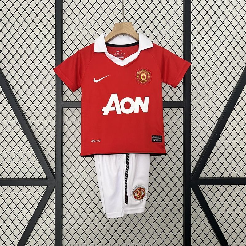 Kids Manchester United Home 10-11