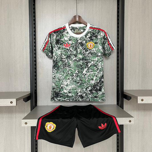 Kids Manchester United Green Away 24-25