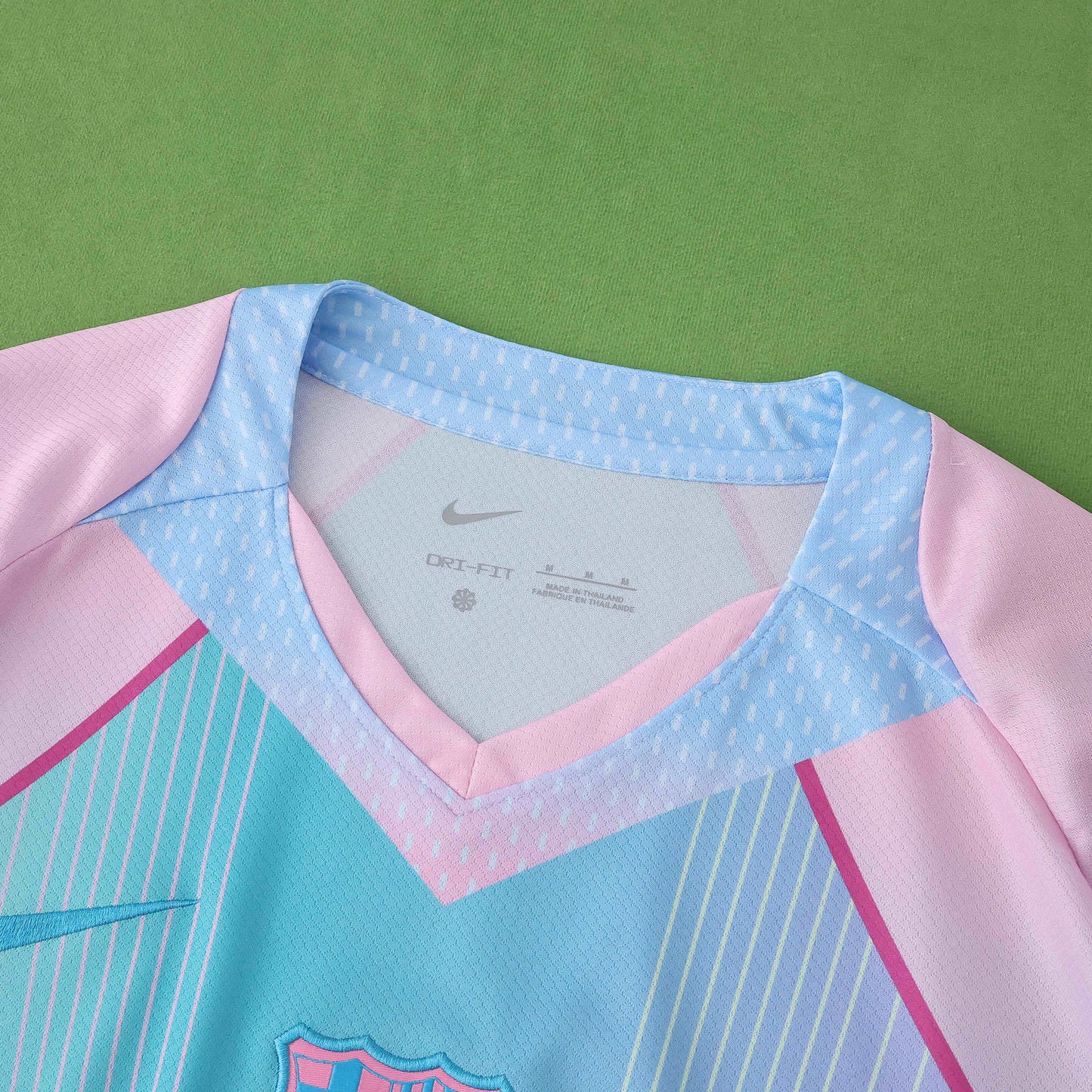 FC Barcelona Special Edition + CL Badge Pink Blue 25-26