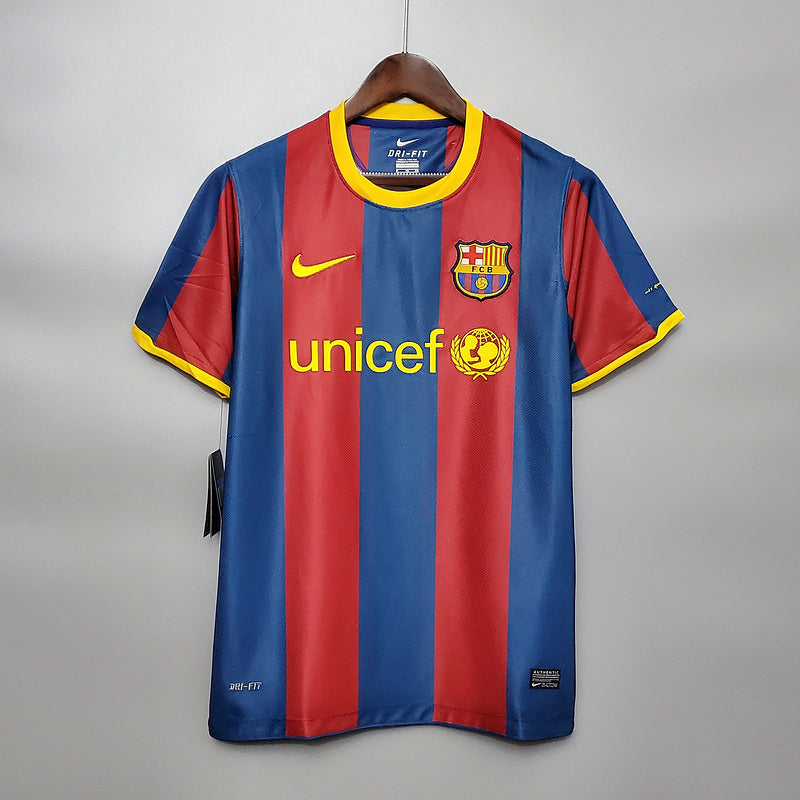 Retro FC Barcelona Home 10-11
