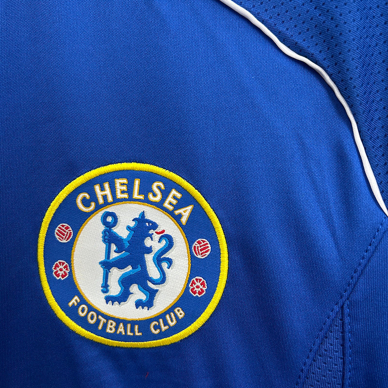Retro Chelsea Home Long Sleeve 06-07