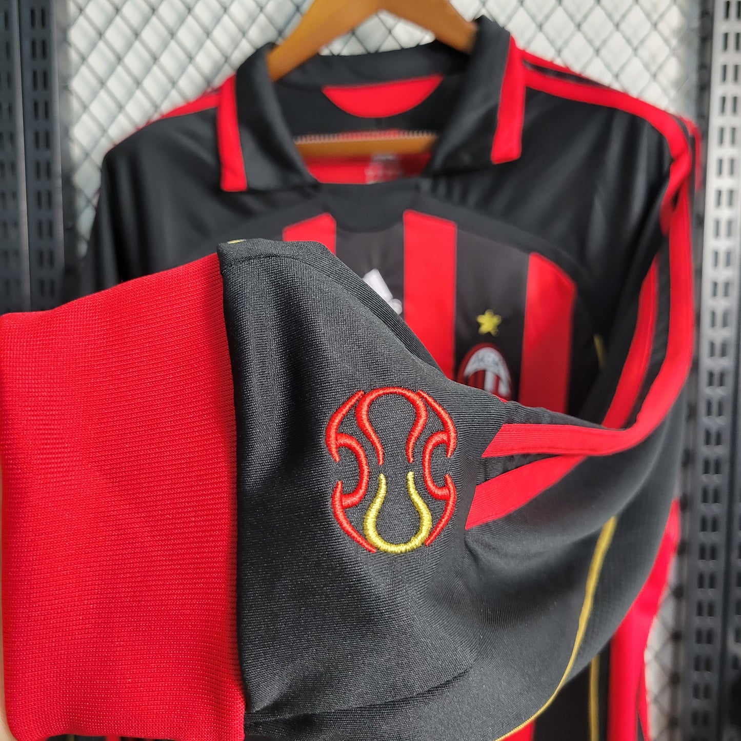 Retro AC Milan Home Long Sleeve 06-07