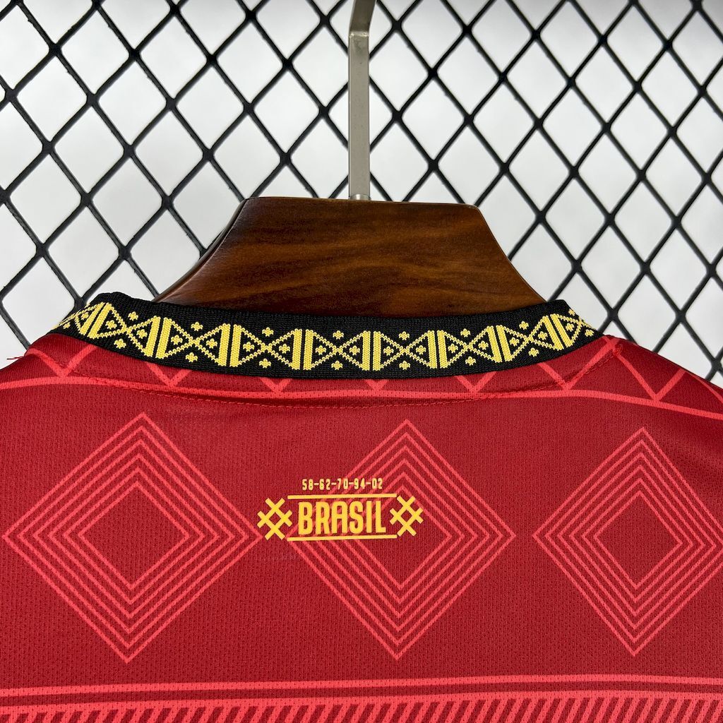 Brazil Red Jordan 25-26
