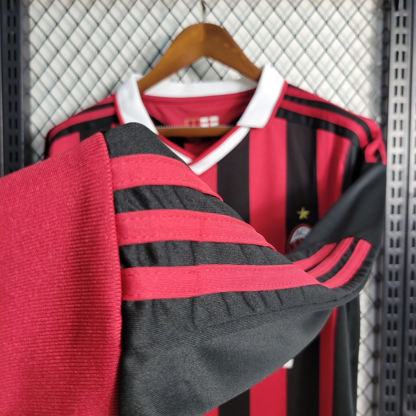 Retro AC Milan Home Long Sleeve 09-10