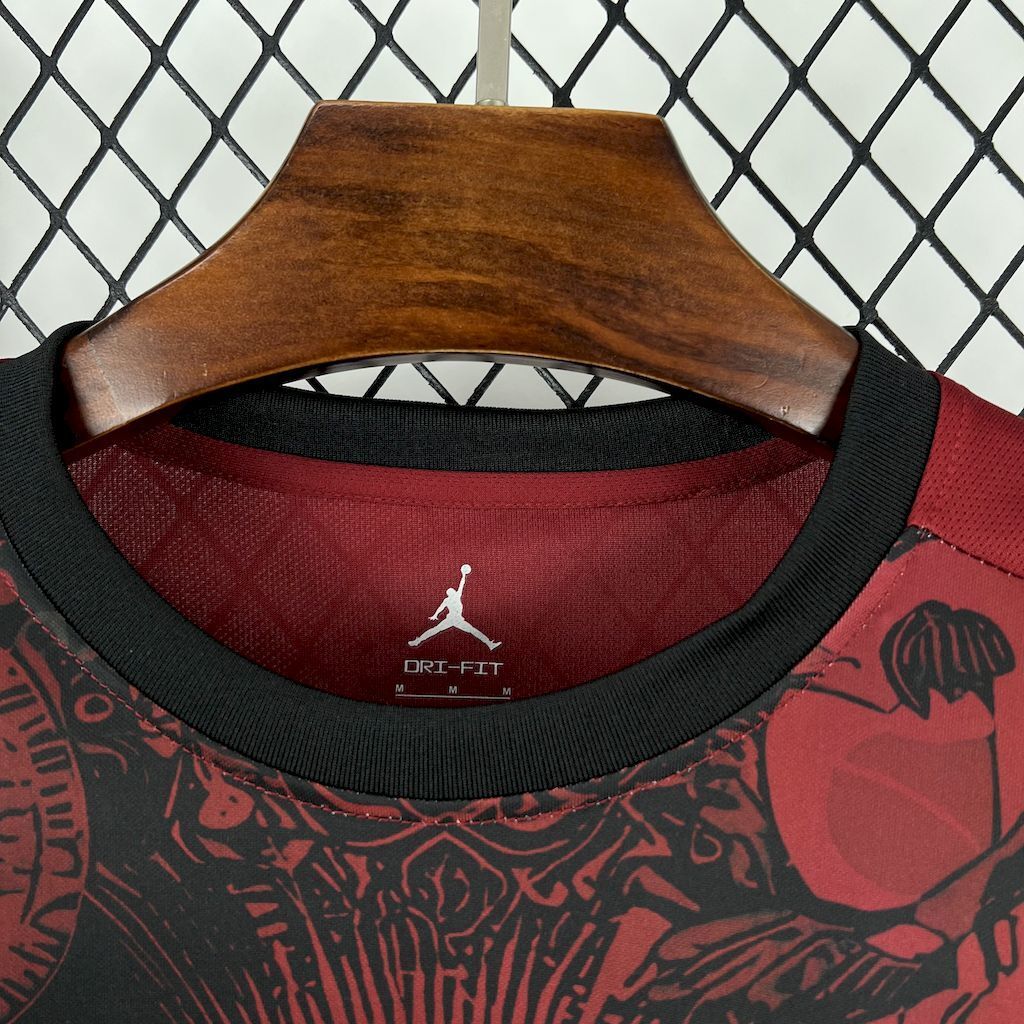 Brazil Black Red Jordan 25-26