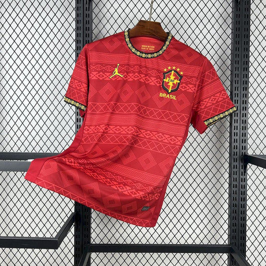 Brazil Red Jordan 25-26