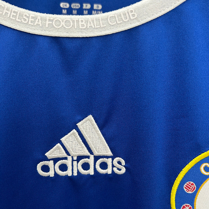 Retro Chelsea Home Long Sleeve 06-07