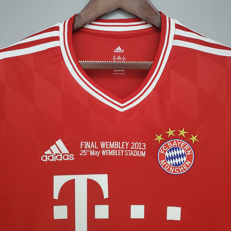Retro FC Bayern Munich Home CL Final Long Sleeve 13-14