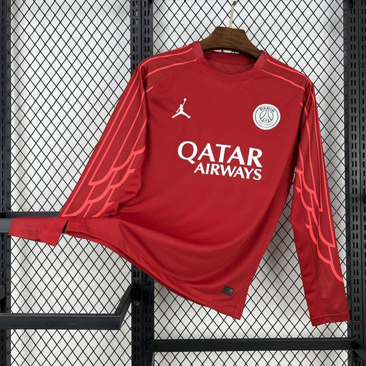 PSG Fourth Away Red Long Sleeve 24-25