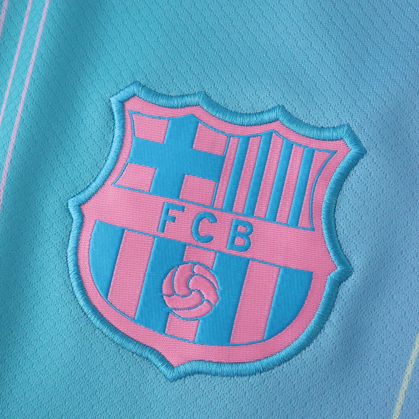 FC Barcelona Special Edition + CL Badge Pink Blue 25-26