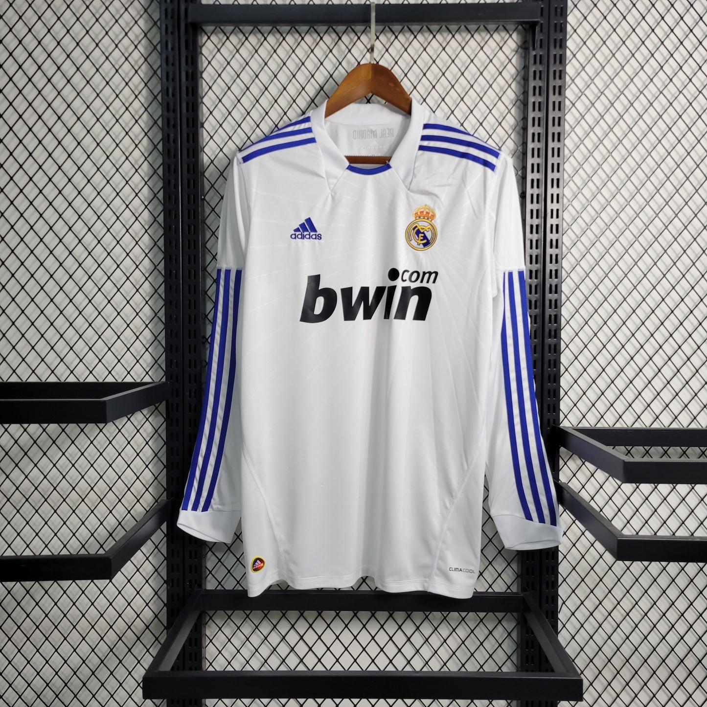 Retro Real Madrid Home Long Sleeve 10-11