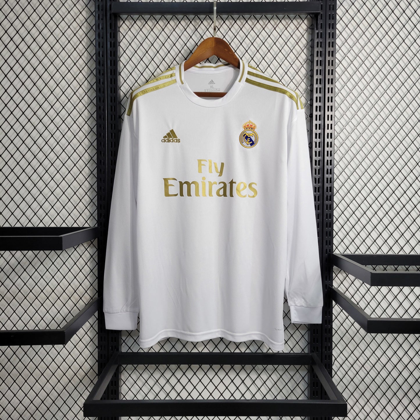 Retro Real Madrid Home Long Sleeve 19-20