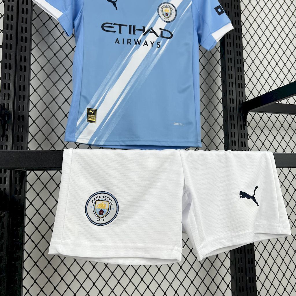 Kids Manchester City Home 25-26