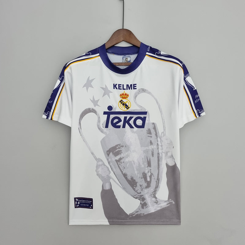 Retro Real Madrid Home CL 97-98