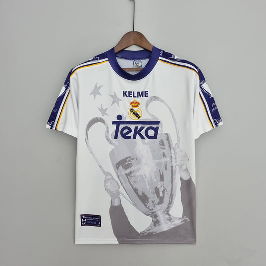 Retro Real Madrid Home CL 97-98