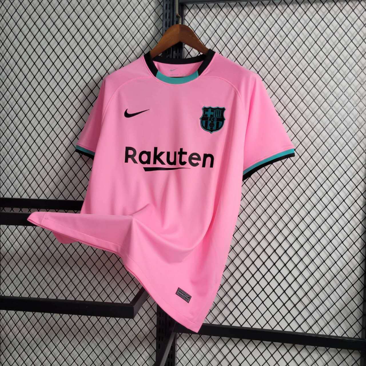 Retro FC Barcelona Third Away Pink 19-20