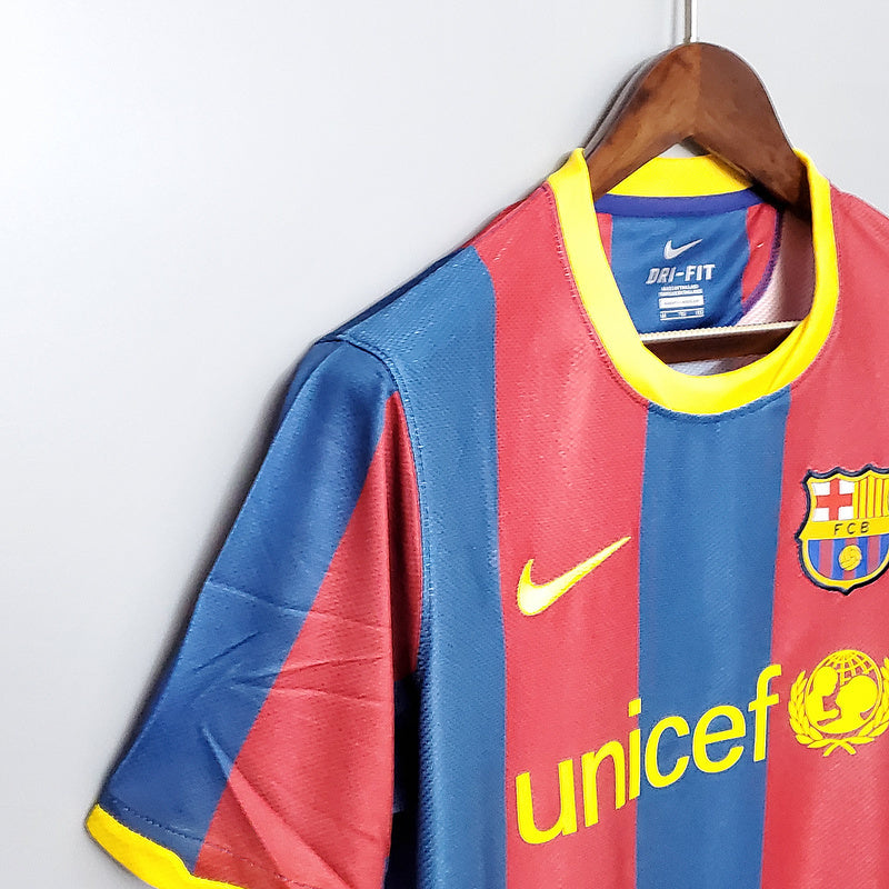 Retro FC Barcelona Home 10-11