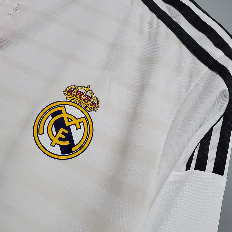 Retro Real Madrid Home Long Sleeve 14-15