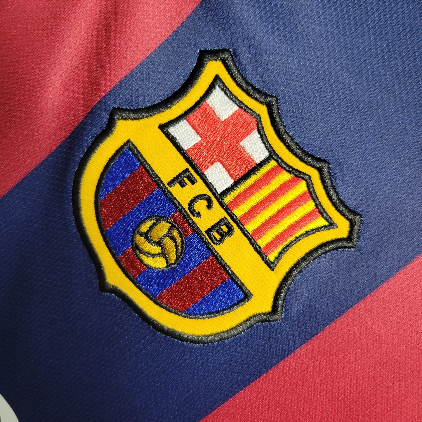 Retro FC Barcelona Home Long Sleeve 14-15
