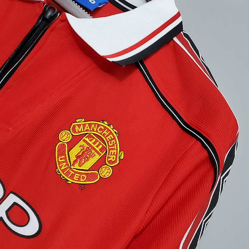 Retro Manchester United Home Long Sleeve 98-99