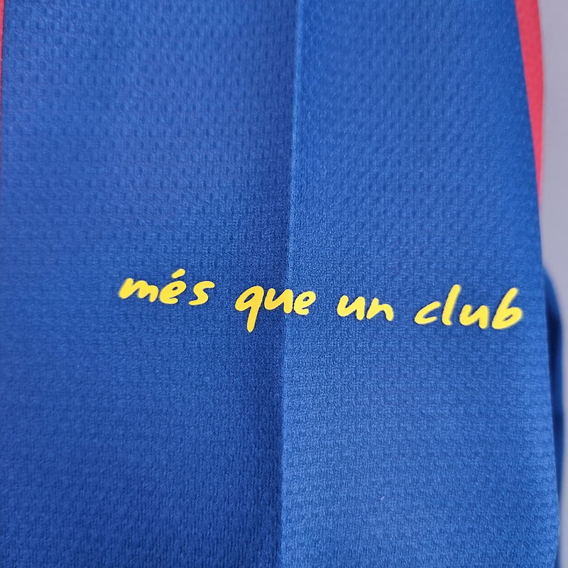 Retro FC Barcelona Home CL Long Sleeve 10-11